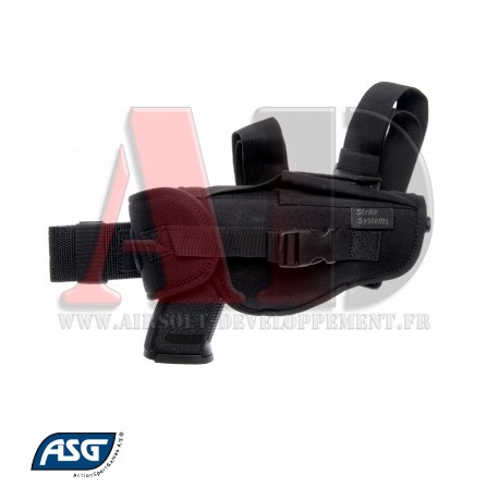 Strike systems - Holster de cuisse - MK23 socom, DE50 AE - noir